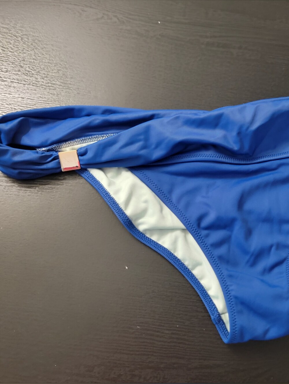 Victoria's Secret Blue Bikini Bottom Large